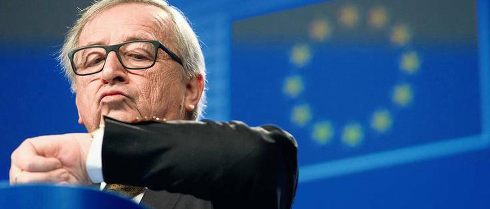 Die letzten Tage als EU-Kommissionschef. Jean-Claude Juncker. 