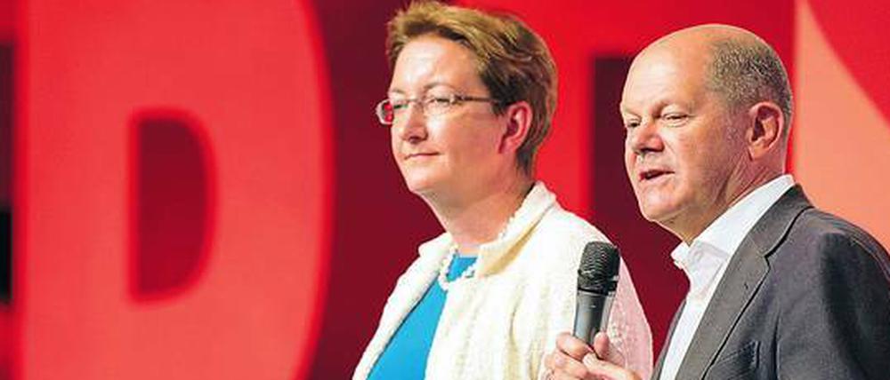 „Für die erste Reihe nicht die Richtige.“ SPD-Politiker Harald Sempf spricht der Mitbewerberin von Finanzminister Olaf Scholz, Klara Geywitz, die Eignung ab. 