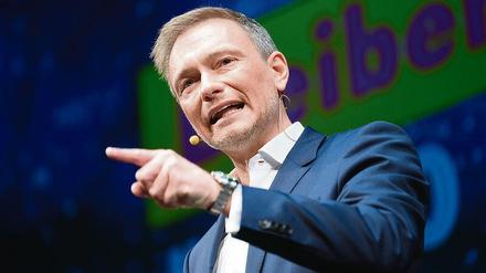 Sagt, wo es langgeht. Christian Lindner, FDP-Chef, versucht seine Partei sozialer aufzustellen. 