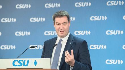 Zuletzt zurückhaltend. CSU-Chef Markus Söder nährt keine Spekulationen zur Kanzlerkandidatur. 