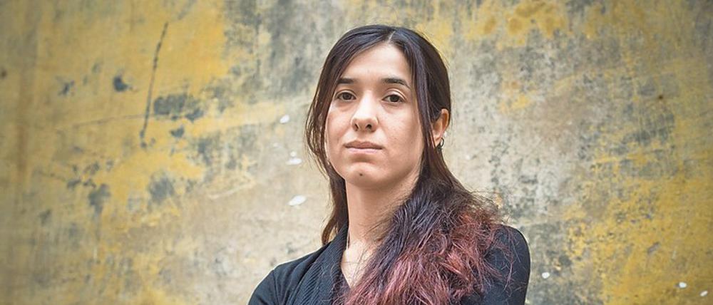 Die Jesidin Nadia Murad lebt nach ihrer Flucht vor dem IS in Deutschland.