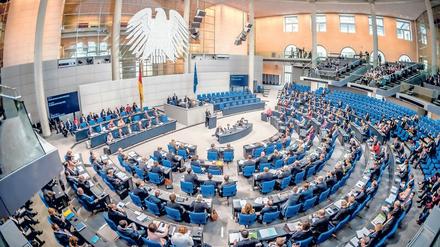 Es könnte in einem Jahr noch enger werden im Bundestag. 