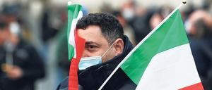 Viele Italiener hadern derzeit mit der Politik der Regierung – und tragen ihren Protest auch auf die Straße.