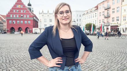 Von Greifwald nach Berlin. Anna Kassautzki konnte sich gegen den CDU-Kandidaten durchsetzen. 