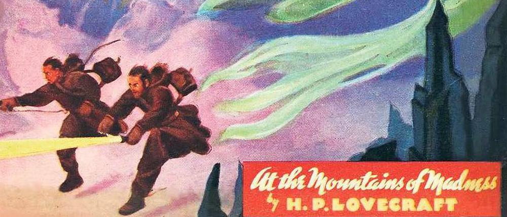 Vor 75 Jahren erschien Lovecrafts Novelle "Berge des Wahnsinns" zum ersten Mal als Fortsetzung in dem Heft "Astounding Stories".