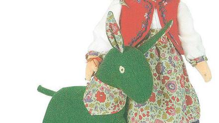 Die Kruse-Puppe Helenchen wird in Donauwörth von Hand gemacht.