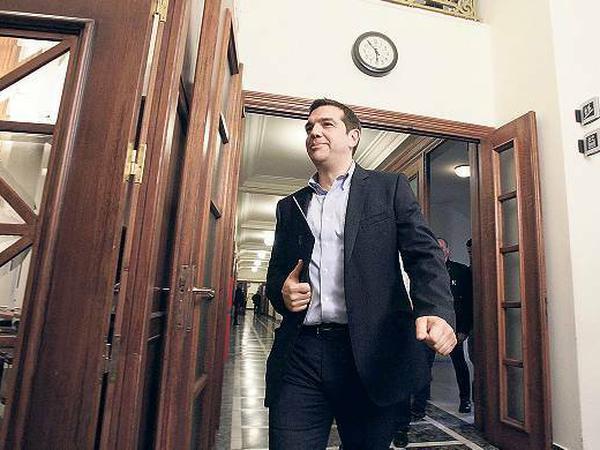 Altes Thema, neuer Schwung: Alexis Tsipras, seit Anfang 2015 Ministerpräsident in Athen, verlangt die Rückzahlung des NS-Zwangskredits. 