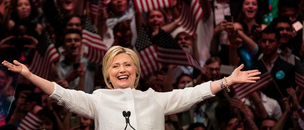 Geschafft: Hillary Clinton ist Präsidentschaftskandidatin der US-Demokraten