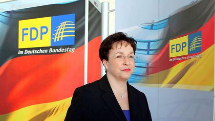 Steht wieder in der Kritik: Die Vorsitzende der FDP-Bundestagsfrraktion Birgit Homburger.