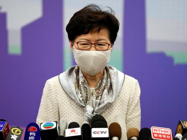 Hongkongs Regierungschefin Carrie Lam ist Peking treu ergeben.