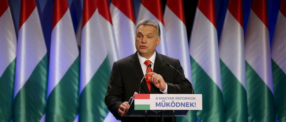 Viktor Orban ist einer der schärfsten Kritiker von Angela Merkel in der Flüchtlingskrise.