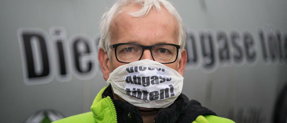 Haben die Union gegen sich: die Deutsche Umwelthilfe und ihr Chef Jürgen Resch.