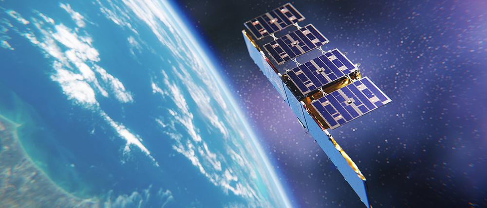 Die Ukraine soll exklusiven Zugriff auf einen Iceye-Satelliten erhalten (Symbolbild).