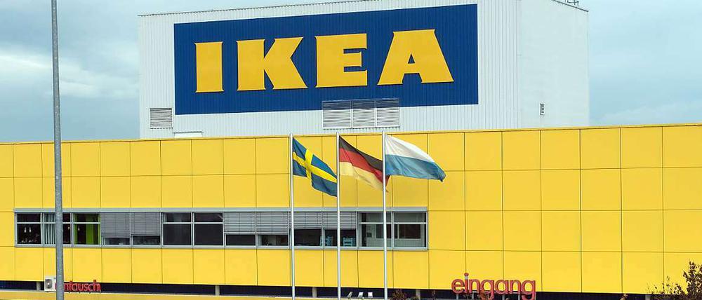 Ikea in Eching bei München, wo die schwedische Kette am 17. Oktober 1974 die erste deutsche Filiale eröffnete.