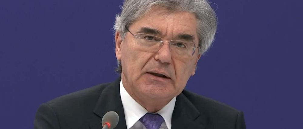 Joe Kaeser, ehemaliger Vorstandsvorsitzender von Siemens