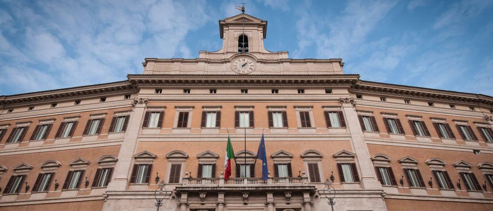 Das italienische Parlamentsgebäude