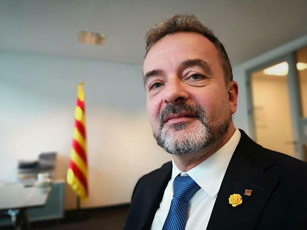 Der katalanische De-facto-Außenminister Alfred Bosch zu Besuch in Berlin.