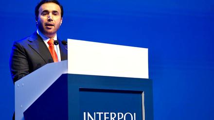 Umstritten. Der neue Interpol-Präsident Ahmad Naser al Raisi aus den Vereinigten Arabischen Emiraten steht in Verdacht, an Verstößen gegen die Menschenrechte beteiligt zu sein.