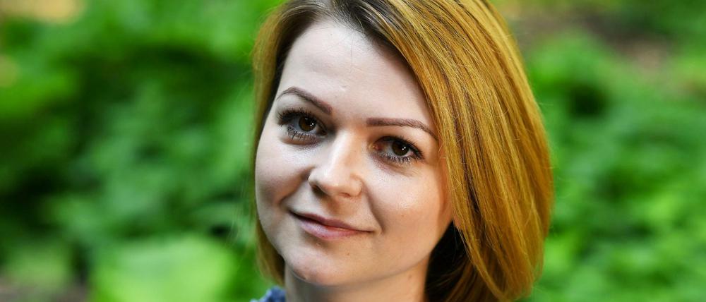 Julia Skripal, Tochter des vergifteten russischen Ex-Doppelagenten Skripal, beim Interview