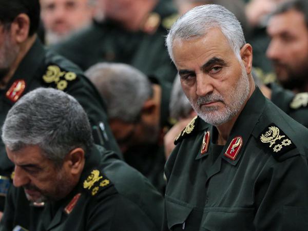 Qassem Soleimani kommandiert die iranischen Quds-Brigaden. Sie gelten als Eliteeinheit der Revolutionsgarden.