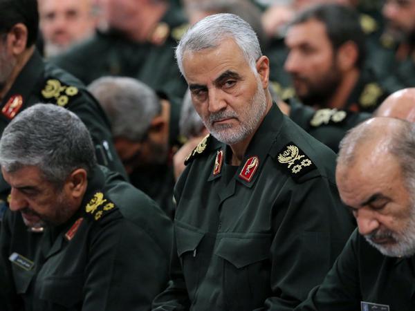 Qassem Soleimani, Chef der iranischen Al-Quds-Brigaden, bekämpfte mit schiitischen Milizen den IS. Die USA töteten den General per Drohnenangriff.