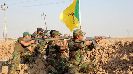 Die Gruppe Kataib Hisbollah gehört im Irak zu den einflussreichen Stellvertretern des Irans.