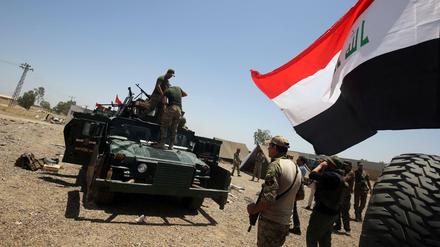 Die irakische Armee will die Stadt Falludscha aus den Händen des IS befreien. 