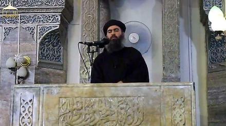 Der Anführer des "Islamischen Staates" (IS) Abu Bakr al Baghdadi.
