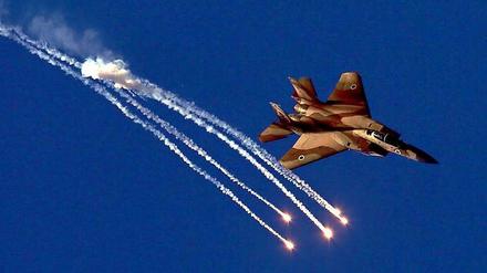 Israelische Kampfjets haben ein Hamas-Übungscamp im Gazastreifen angegriffen. Dieses Bild ist eine Archivaufnahme.
