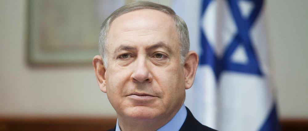 Israels Premier Benjamin Netanyahu.