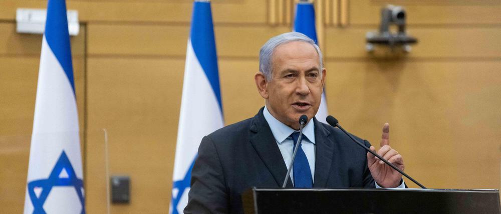 Seine Ära könnte zuende gehen.Istaels bisheriger Premier Benjamin Netanjahu. 