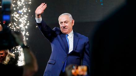 Siegerjubel. Benjamin Netanjahu könnte bald zum fünften Mal Israels Regierungschef werden.
