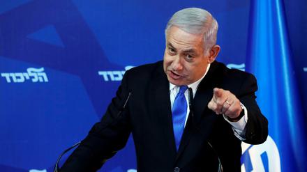 Netanjahu will rechte Wähler gewinnen.
