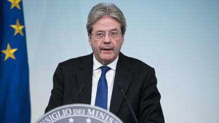 Der neue Regierungschef Paolo Gentiloni sucht einen Plan B für die Rettung der Bank Montepaschi die Siena.