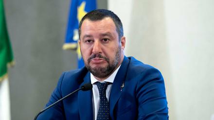 Matteo Salvini hat die Affäre von seinem Vorgänger Umberto Bossi geerbt.