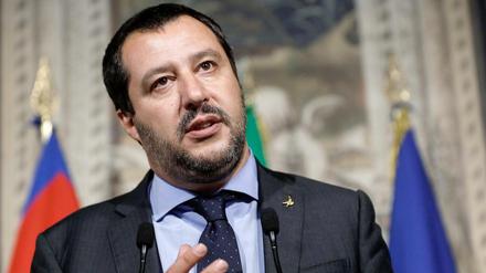 Populistischer Lega-Chef: Matteo Salvini.