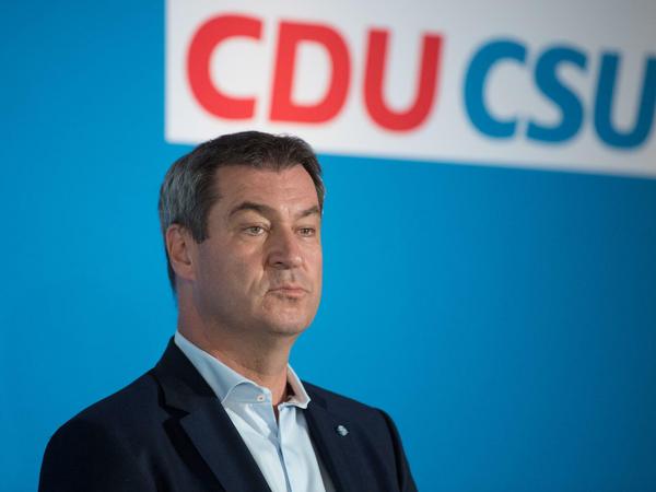 CSU-Chef und Bayerns Ministerpräsident Markus Söder.