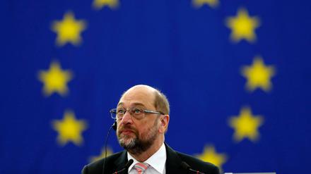 Von Europas Kraft muss man ihn nicht überzeugen. Martin Schulz, hier noch als Parlamentspräsident.