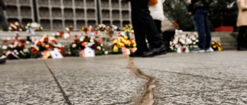 Gedenken an die Opfer des Anschlags vom Breitscheidplatz: Das Mahnmal „Goldener Riss“ 