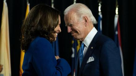 Der kommende US-Präsident Joe Biden und seine Vizepräsidentin Kamala Harris
