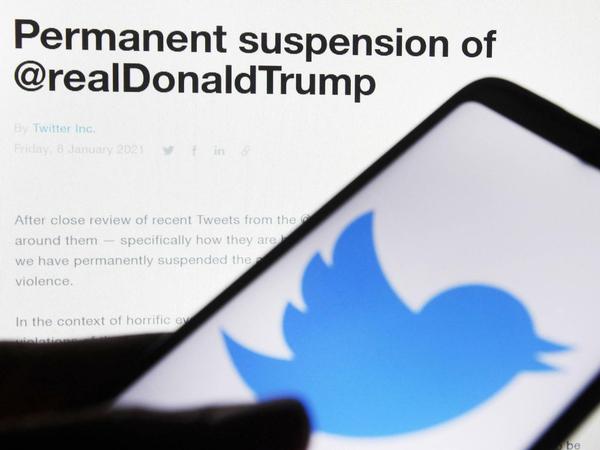 Das Twitter-Konto des US-Präsidenten Donald Trump ist dauerhaft gesperrt.