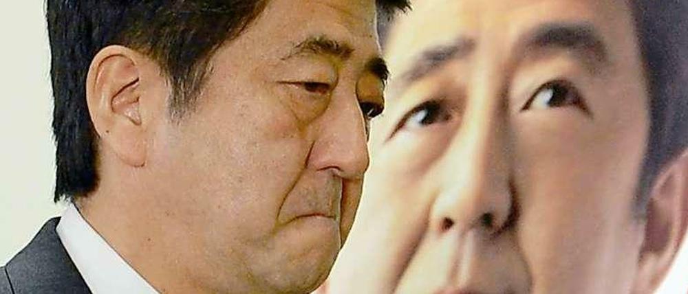 Shinzo Abe hat keine leichte Aufgabe.