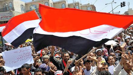 Seit Monaten demonstrieren die Menschen im Jemen gegen das Regime.
