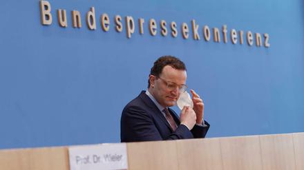 Minister Jens Spahn hat ein Netz-Gesundheitsportal einrichten lassen 