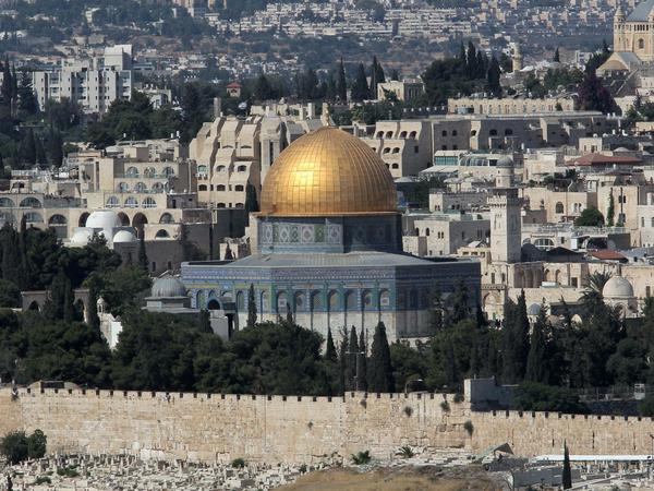Jerusalem bleibt ein Zankapfel zwischen Israel und den Palästinenern. 