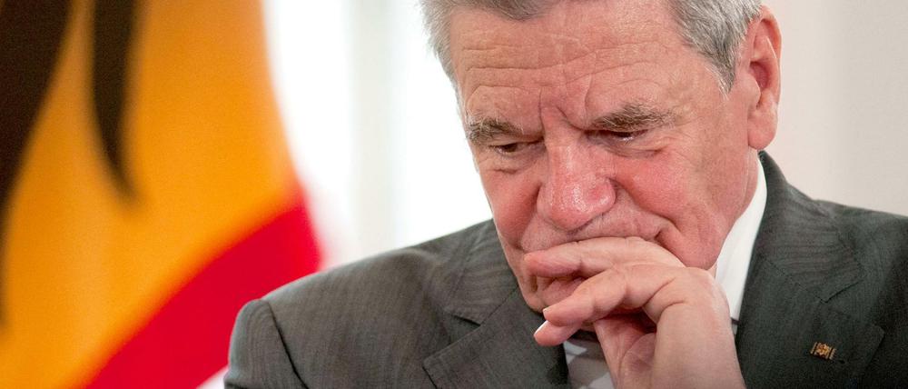 Bleibt er in Schloss Bellevue oder zieht er aus? Joachim Gauck will sich bald erklären