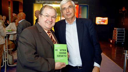 Heinz Buschkowsky und Autor Joachim Wagner.