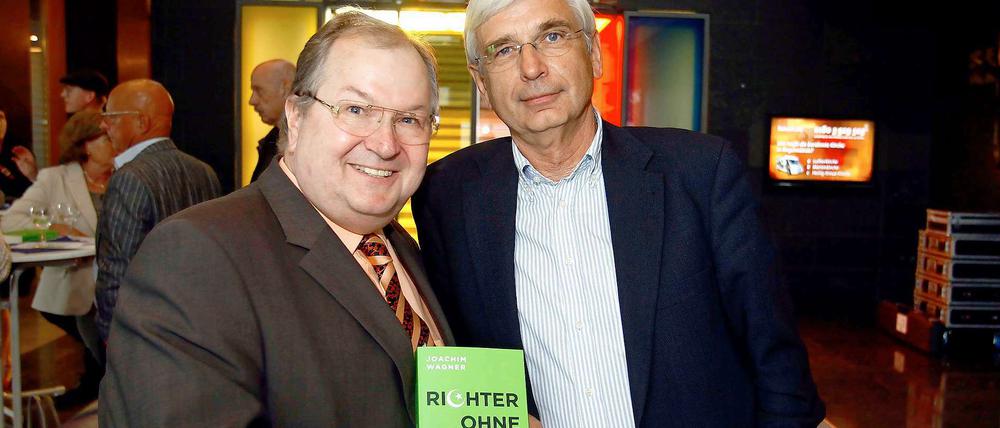 Heinz Buschkowsky und Autor Joachim Wagner.