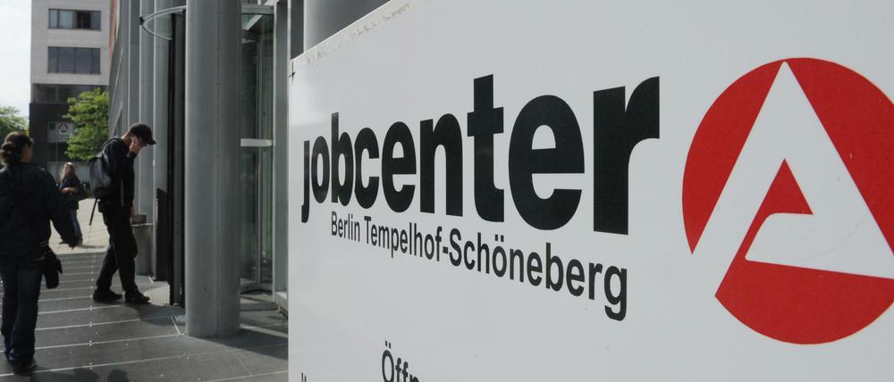 Das Jobcenter im Berliner Bezirk Tempelhof-Schöneberg.