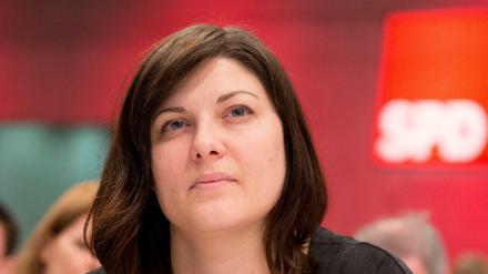 Die Juso-Bundesvorsitzende Johanna Uekermann gilt nicht als Anhängerin von SPD-Chef Sigmar Gabriel.